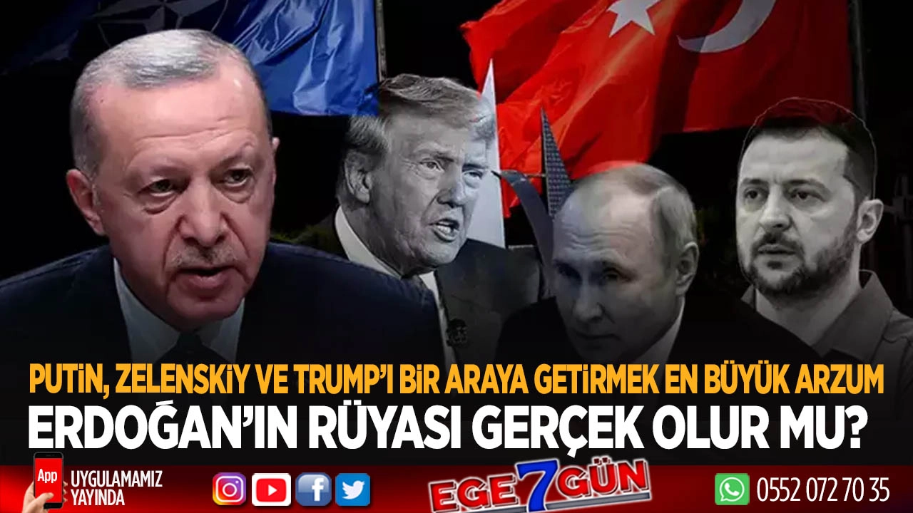 Cumhurbaşkanı Erdoğan: En büyük arzum, Putin ve Zelenskiy’i ve hatta Trump'ı buluşturmak