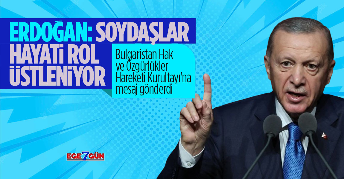Cumhurbaşkanı Erdoğan: "Soydaşlarımız hayati rol üstleniyor"