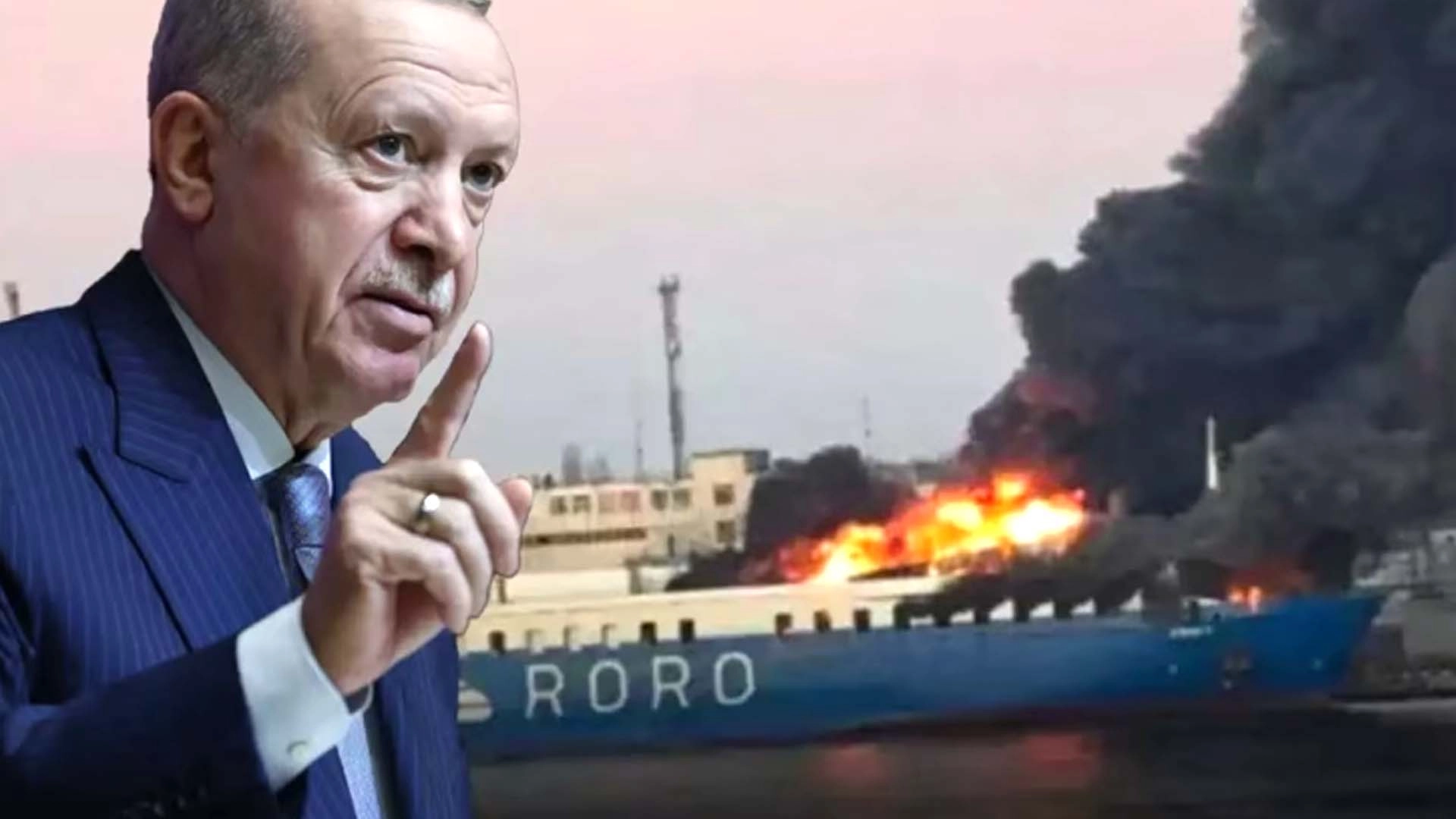 Cumhurbaşkanı Erdoğan'dan Karadeniz'de vurulan gemilerle ilgili iki &uuml;lkeye uyarı