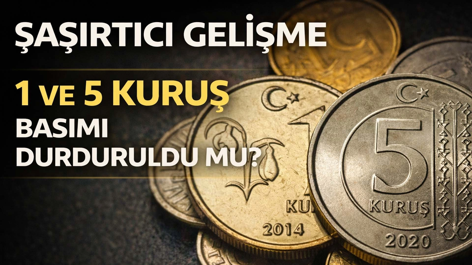 Darphane iddiaları asılsız &ccedil;ıktı: Madeni paralar tedav&uuml;lde