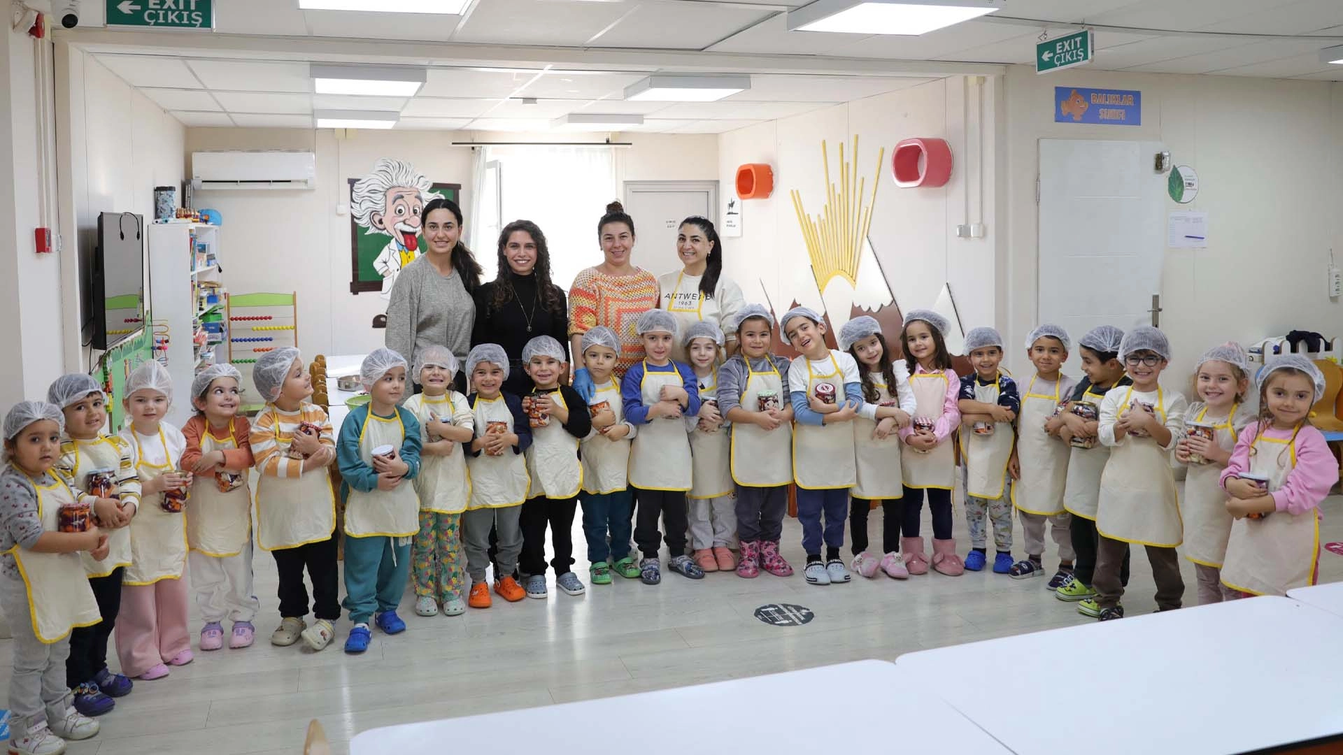 Didim Belediyesi’nin kreşinde miniklere hem oyun hem eğitim bir arada