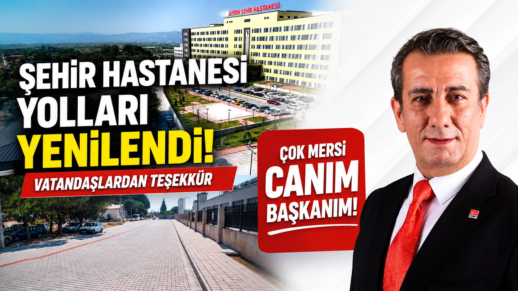 Efeler'de 25 Bin Metrekarelik Dev Yol Hamlesi!