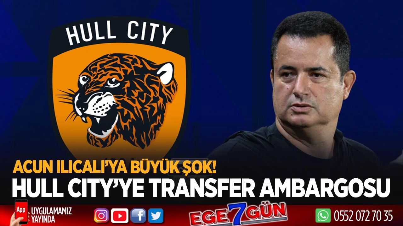 EFL'den Hull City'ye fren: Transfer yasağı geldi
