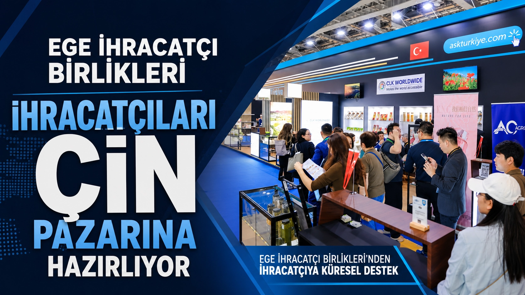 Ege İhracat&ccedil;ıları &Ccedil;in Pazarına Hazırlanıyor