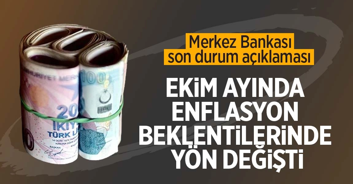 Ekim ayında enflasyon beklentilerinde yön değişti