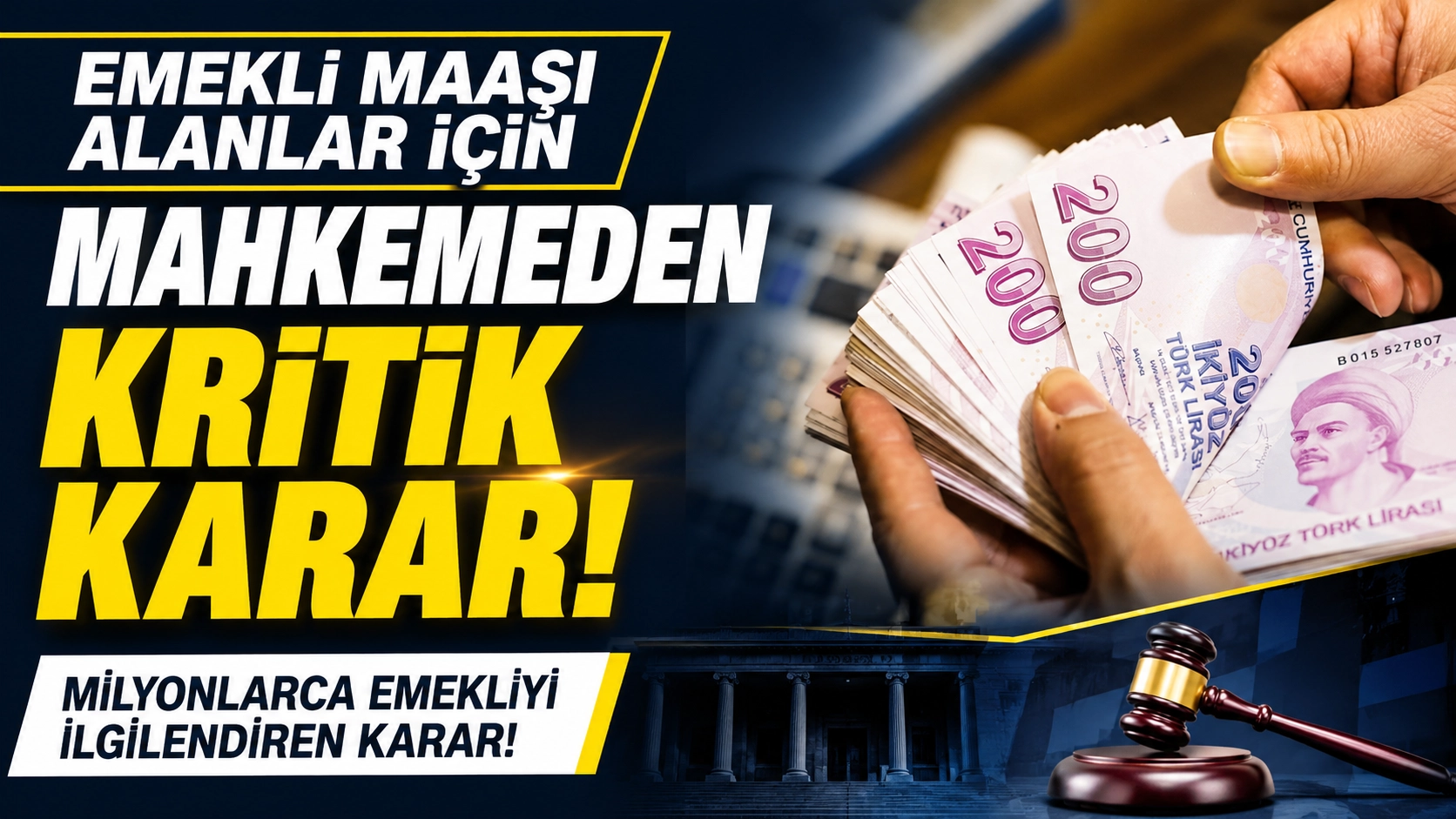 Emekli maaşı alanlar dikkat! Bu karar &ccedil;ok konuşulacak