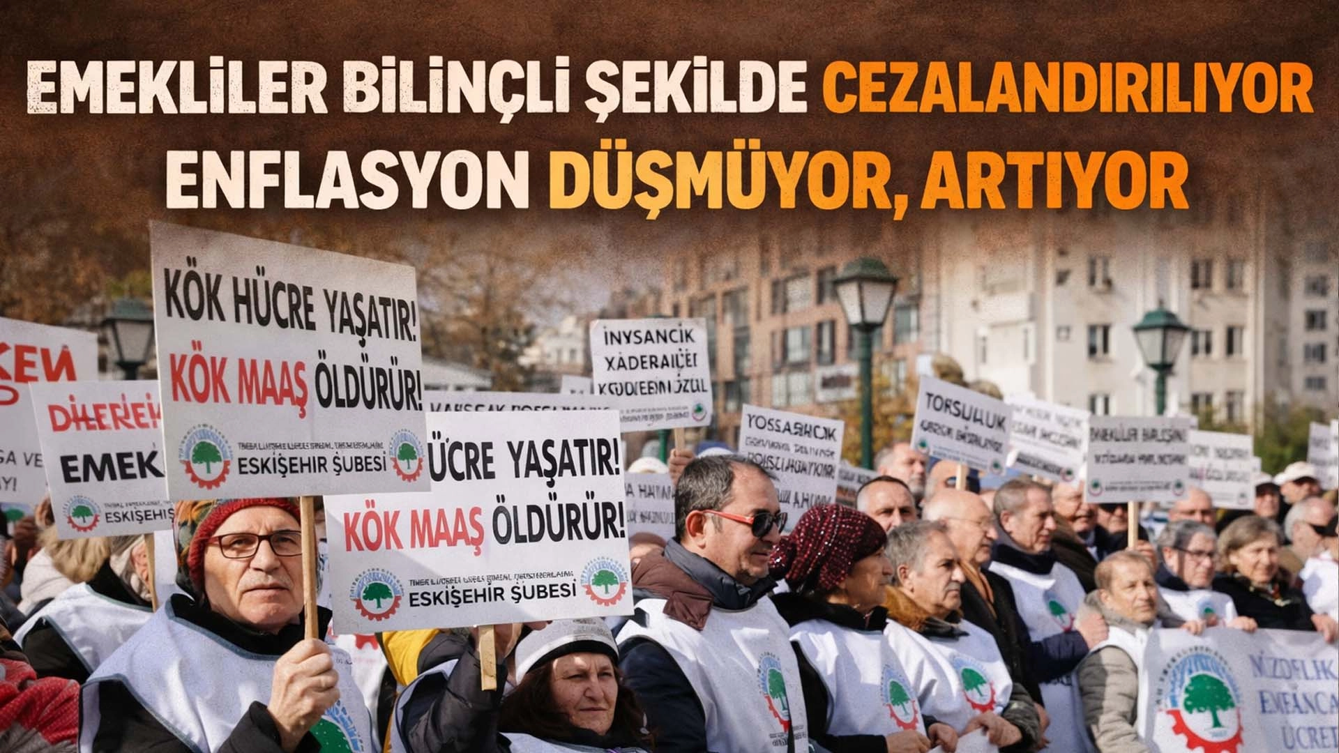 Emekli maaşları enflasyona yenildi: Tepkiler b&uuml;y&uuml;yor