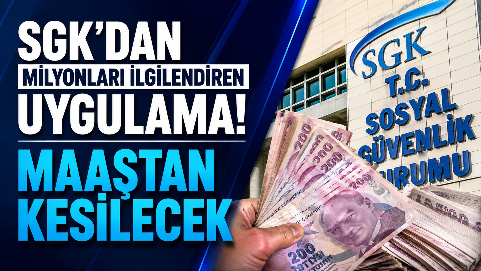 Emekli Maaşlarında Yeni Kesinti D&ouml;nemi! SGK Borcu Olanları İlgilendiriyor