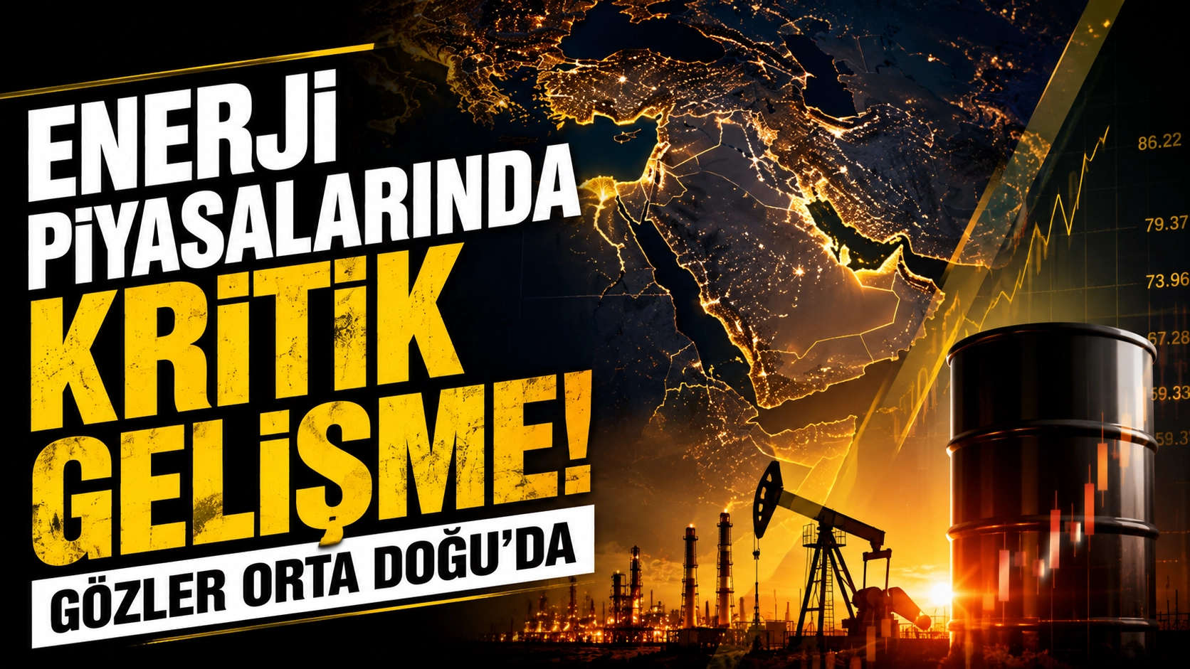 Enerji Piyasalarında Kritik Gelişme! G&ouml;zler Orta Doğu'da