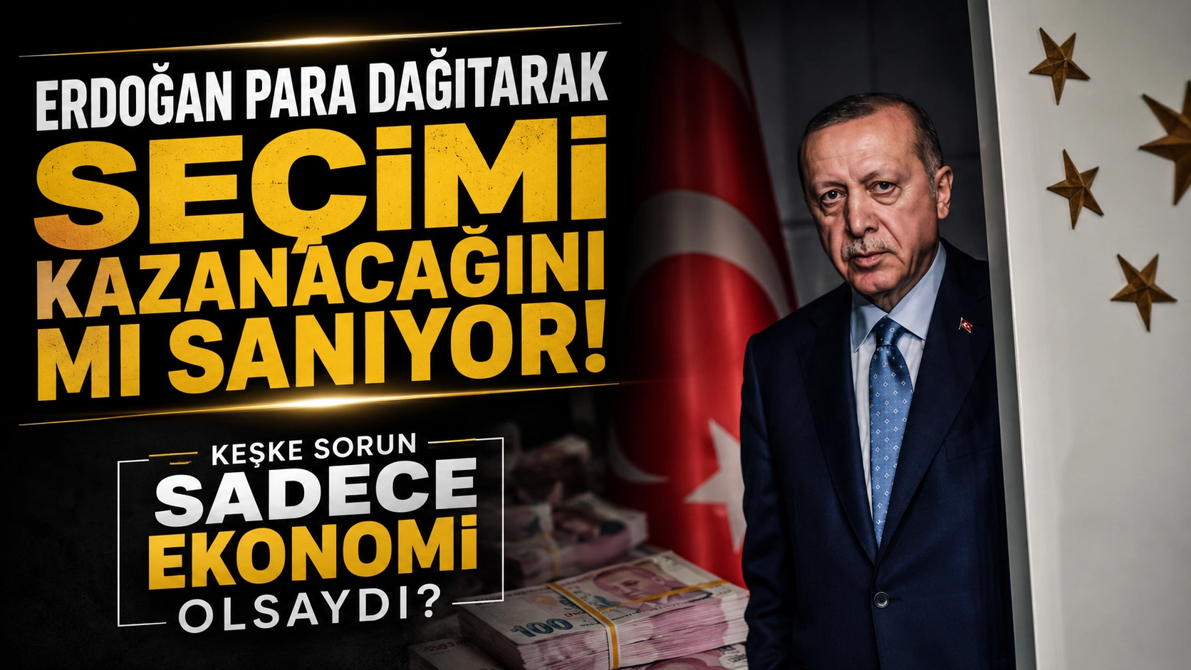 Erdoğan para dağıtarak se&ccedil;imi kazanacağını mı sanıyor?