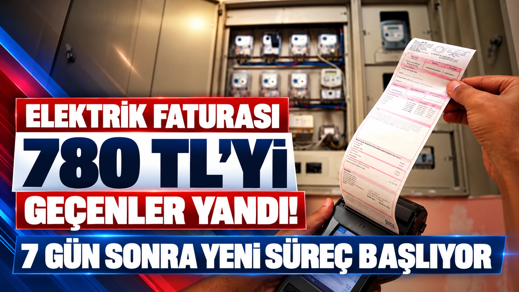 Faturası 780 TL'yi g&ouml;ren dikkat! Elektrikte yeni d&ouml;nem kapıda