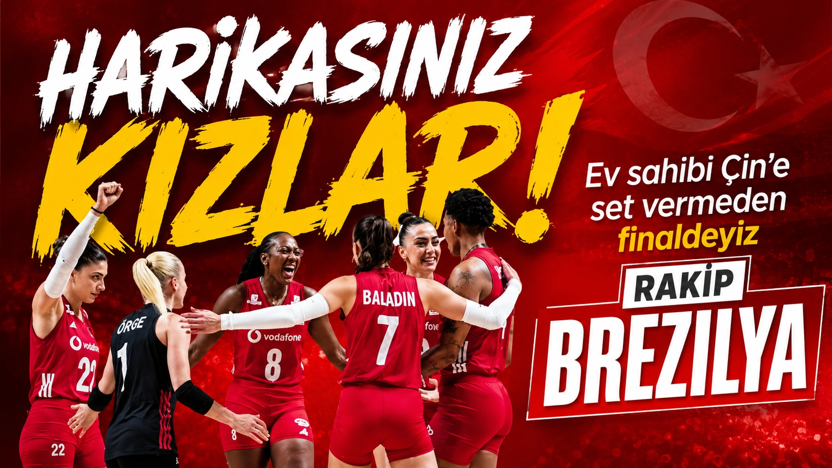 Filenin Sultanları fırtına gibi! &Ccedil;in'i set vermeden ge&ccedil;ip finale y&uuml;kseldi