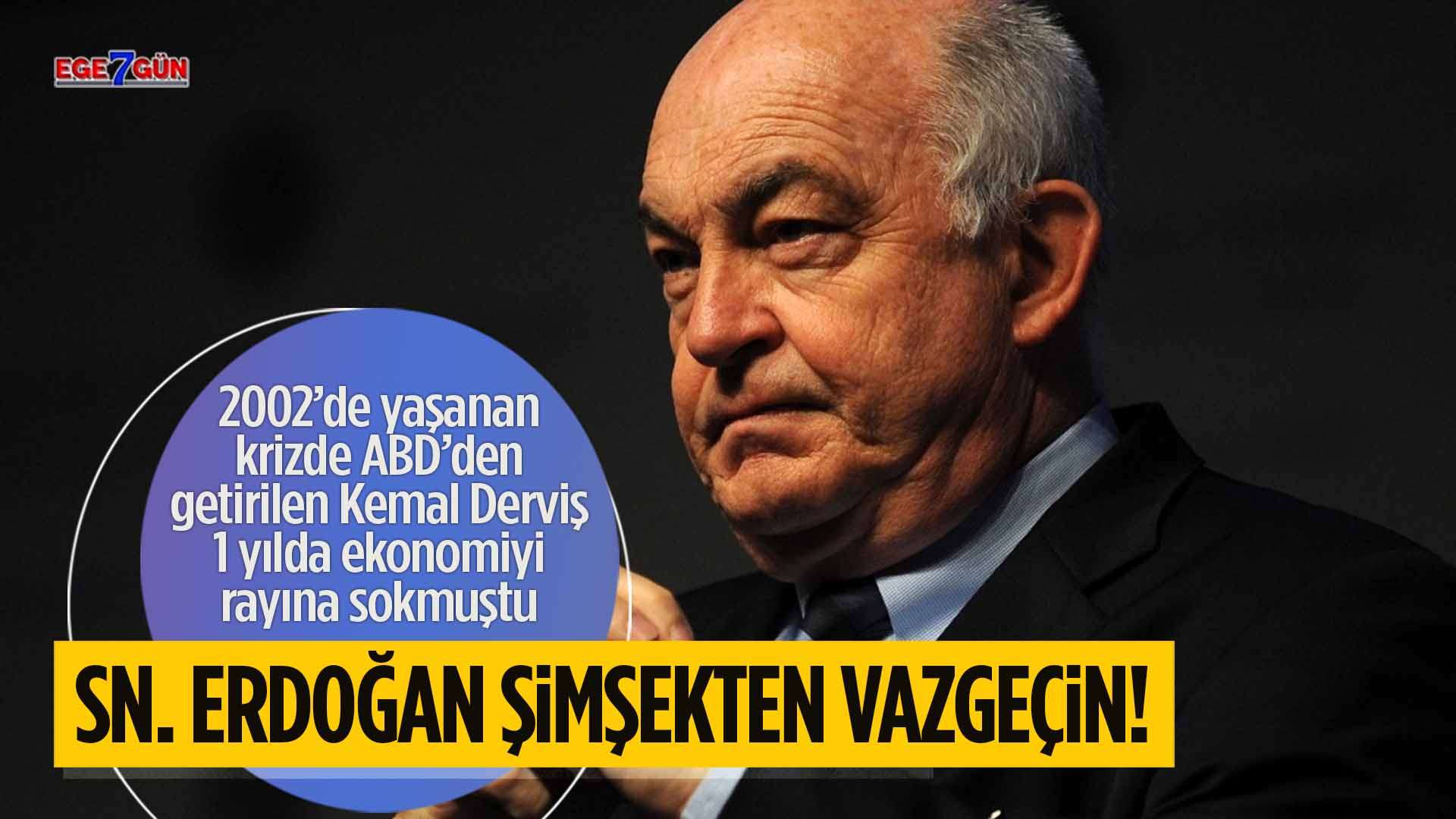 Henüz vakit varken, Şimşek'ten vazgeçin!