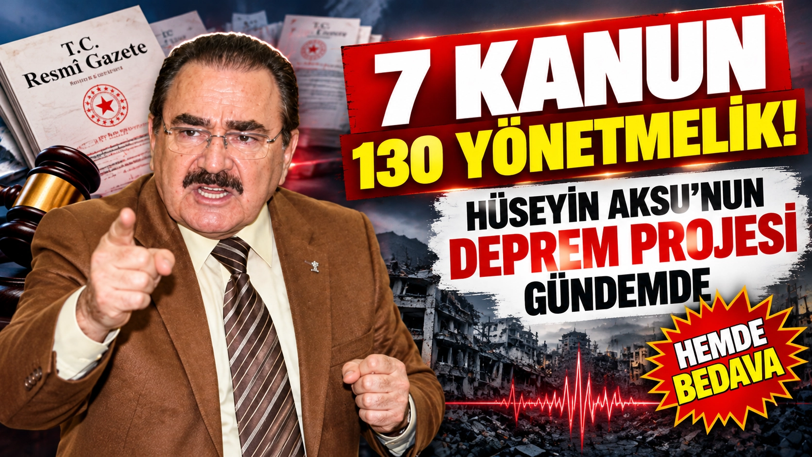 H&uuml;seyin Aksu&rsquo;dan siyasete mesaj: Proje hazır, peki harekete ge&ccedil;en olacak mı?