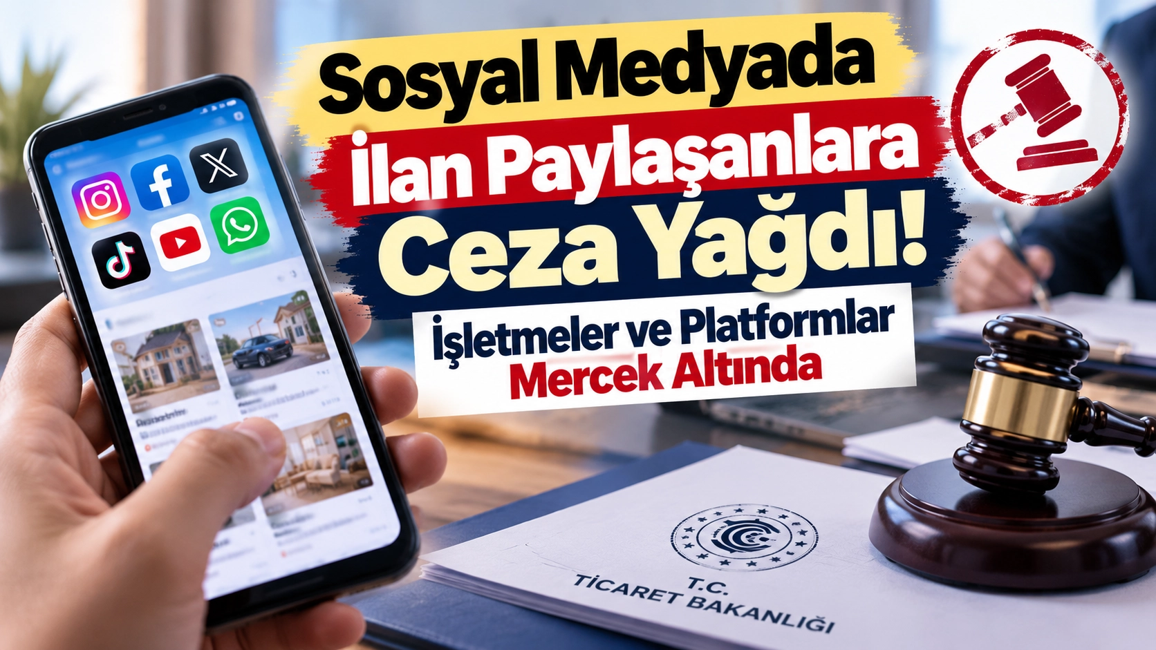 Instagram ve TikTok &Uuml;zerinden İlan Verenler Dikkat! Denetimlerde Ceza Yağdı