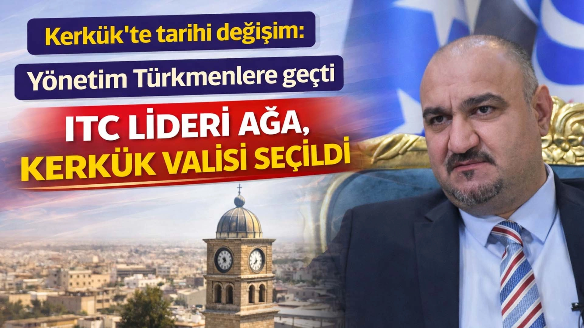 Irak siyasetinde dikkat &ccedil;eken hamle: Kerk&uuml;k T&uuml;rkmenlere ge&ccedil;ti