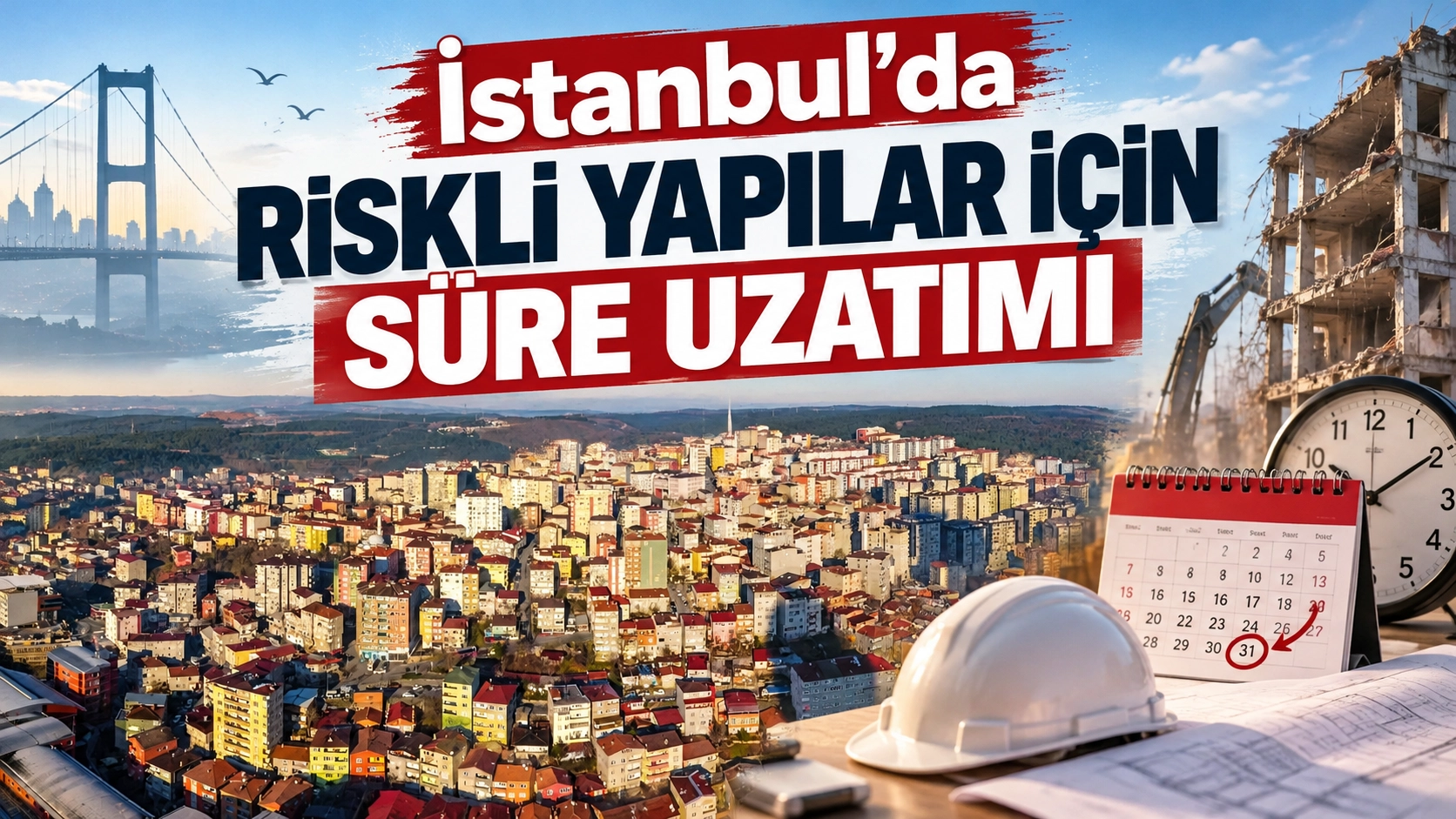 İstanbul&rsquo;da kentsel d&ouml;n&uuml;ş&uuml;m desteğinde yeni tarih