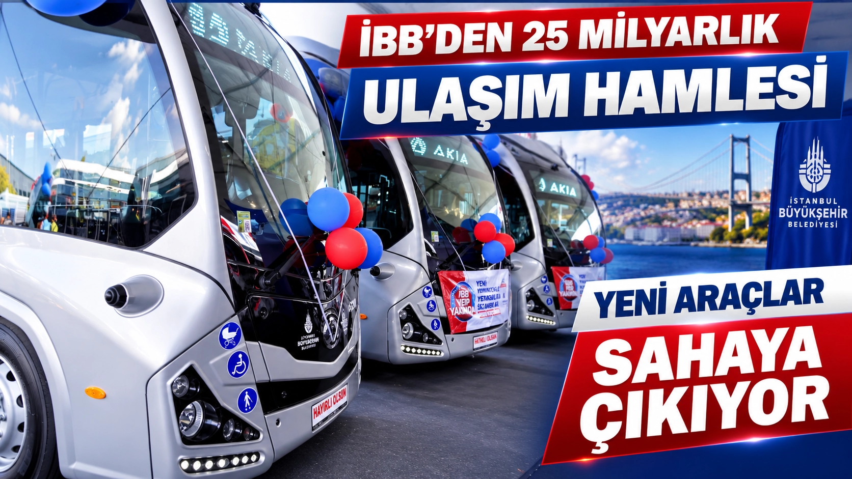 İstanbul&rsquo;da ulaşımda yeni d&ouml;nem: 650 ara&ccedil; birden filoya katıldı