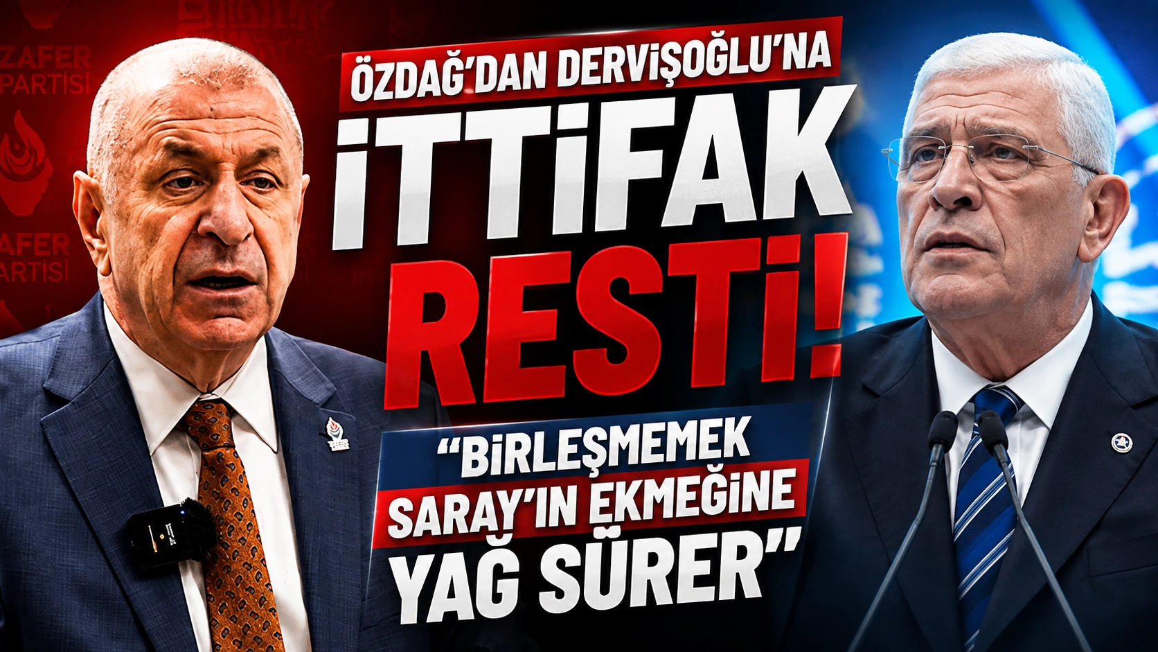 İttifak tartışması yeniden alevlendi: &Ouml;zdağ&rsquo;dan Dervişoğlu&rsquo;na mesaj