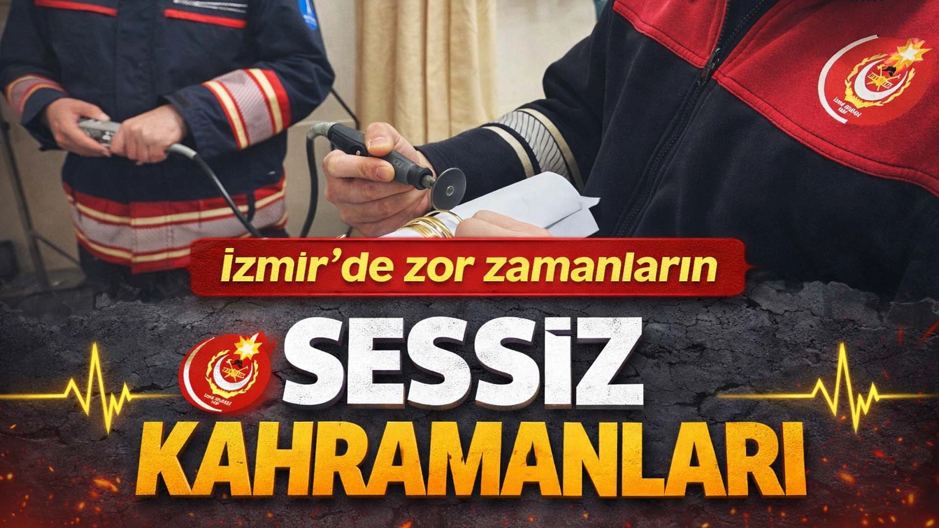 İzmir İtfaiyesi&rsquo;nin Sessiz Kahramanları Hayat Kurtarıyor