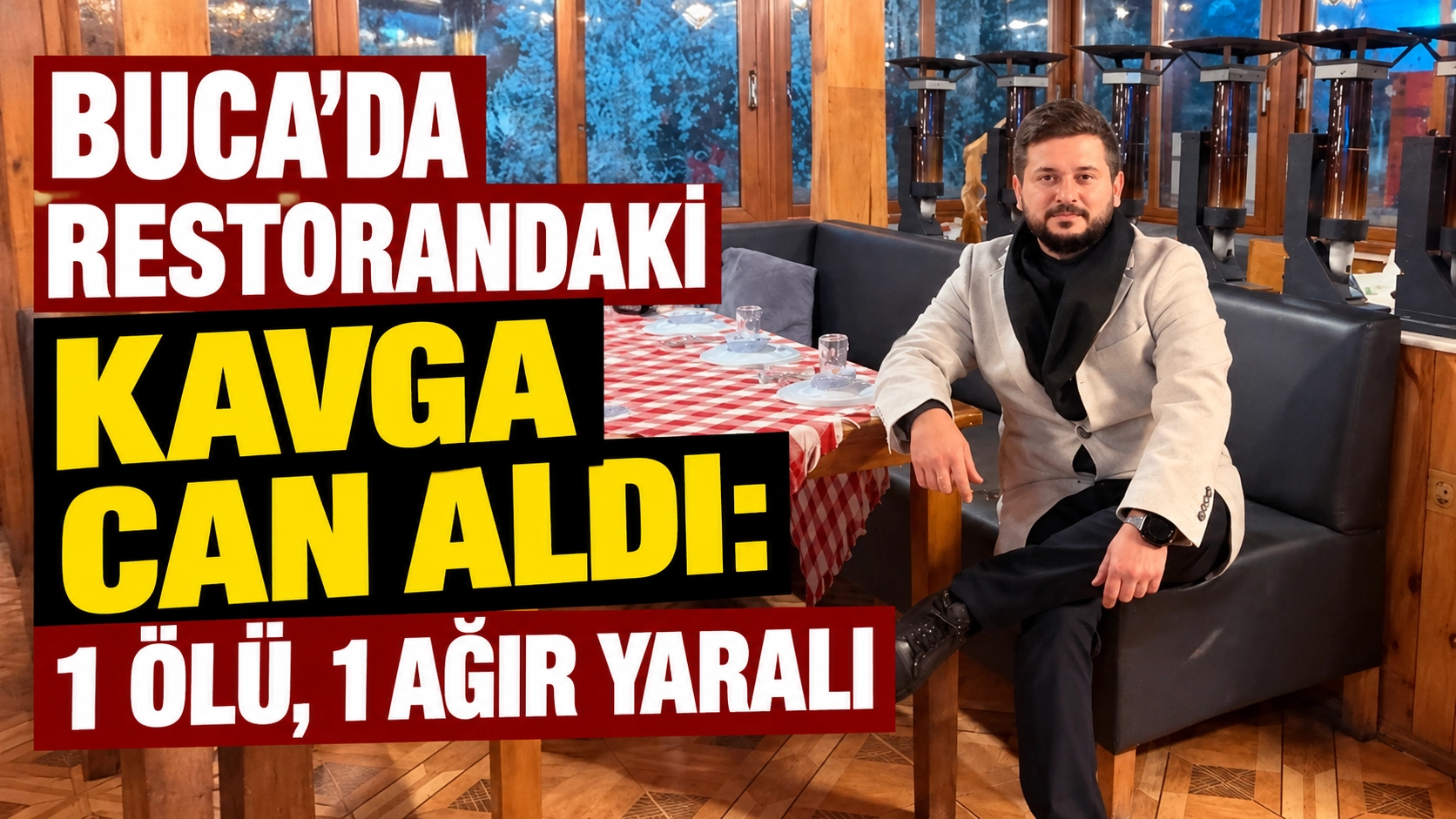 İzmir&rsquo;de bı&ccedil;aklı kavga: Restoran sahibi kurtarılamadı