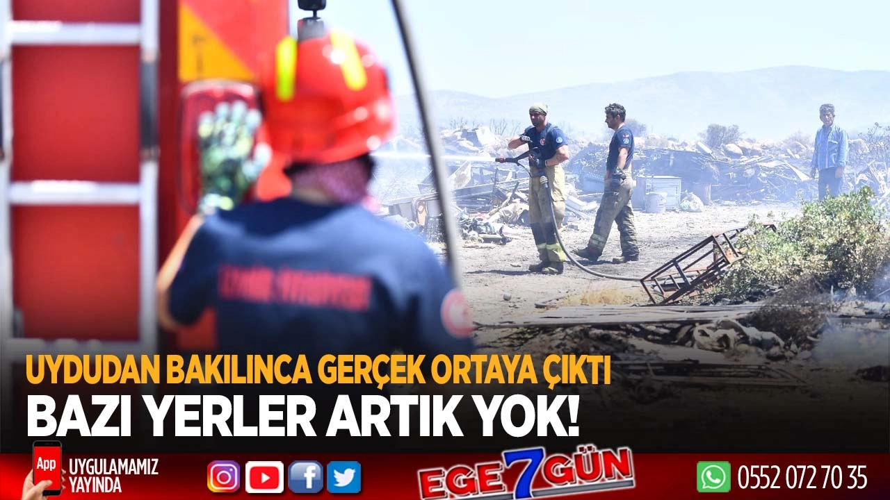 Buca’nın iki katı küle döndü!