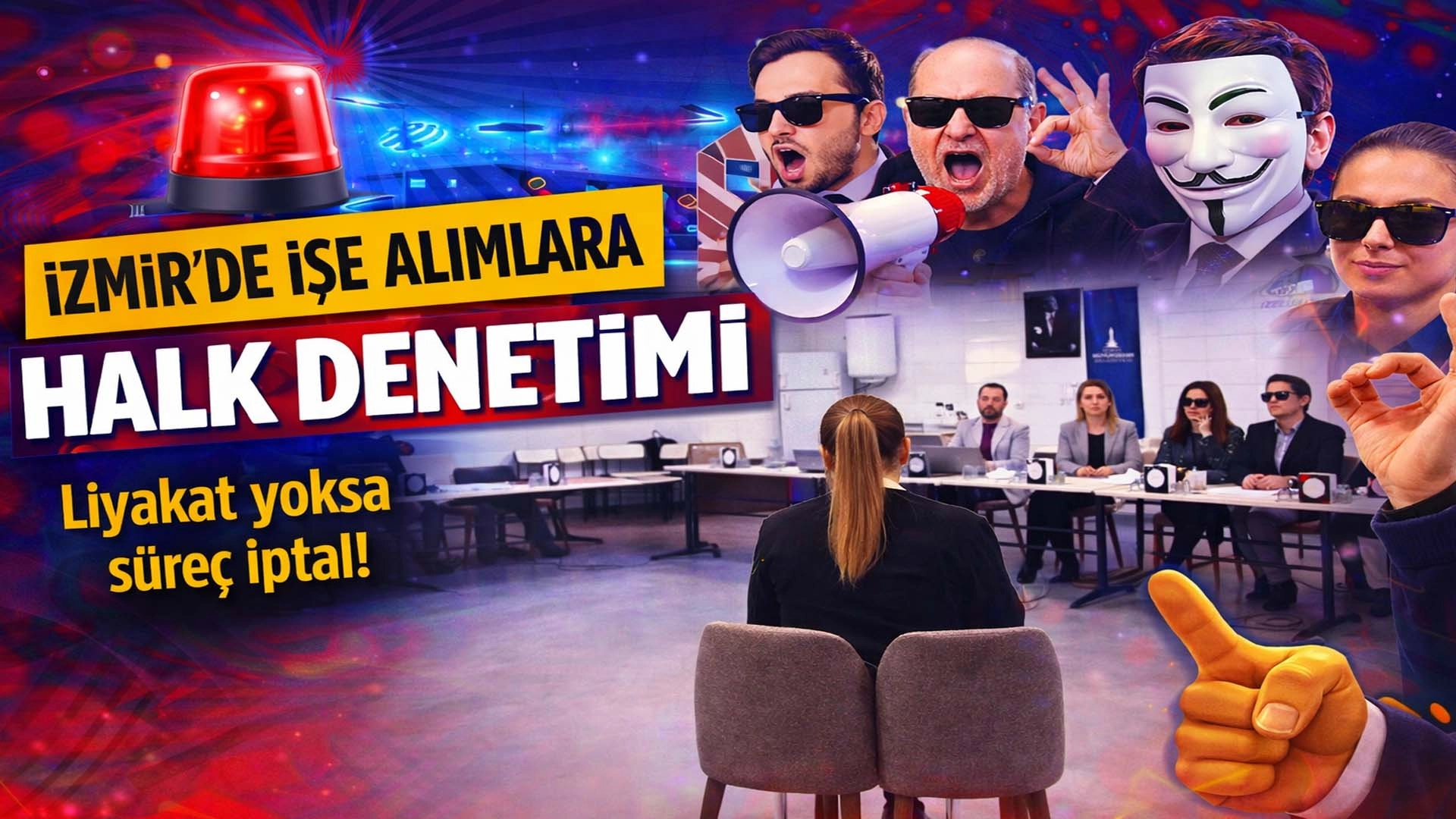 İzmir&rsquo;de işe alımlara halk denetimi