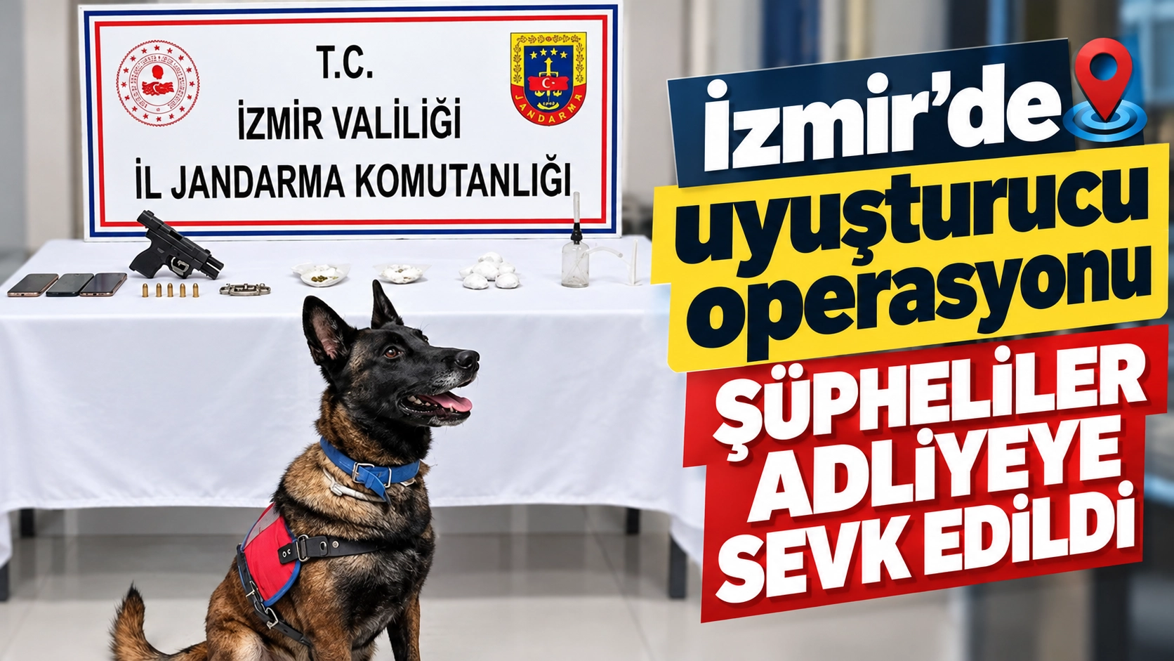 İzmir&rsquo;de jandarmadan operasyon: 2 ş&uuml;pheli yakalandı