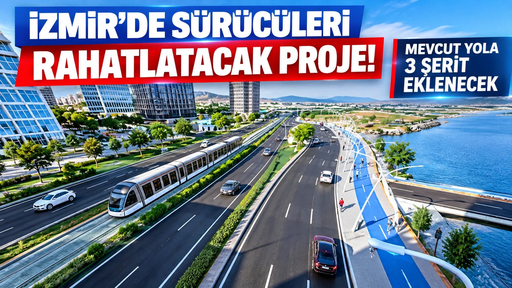 İzmir&rsquo;de trafiği rahatlatacak hamle! O yol genişletiliyor