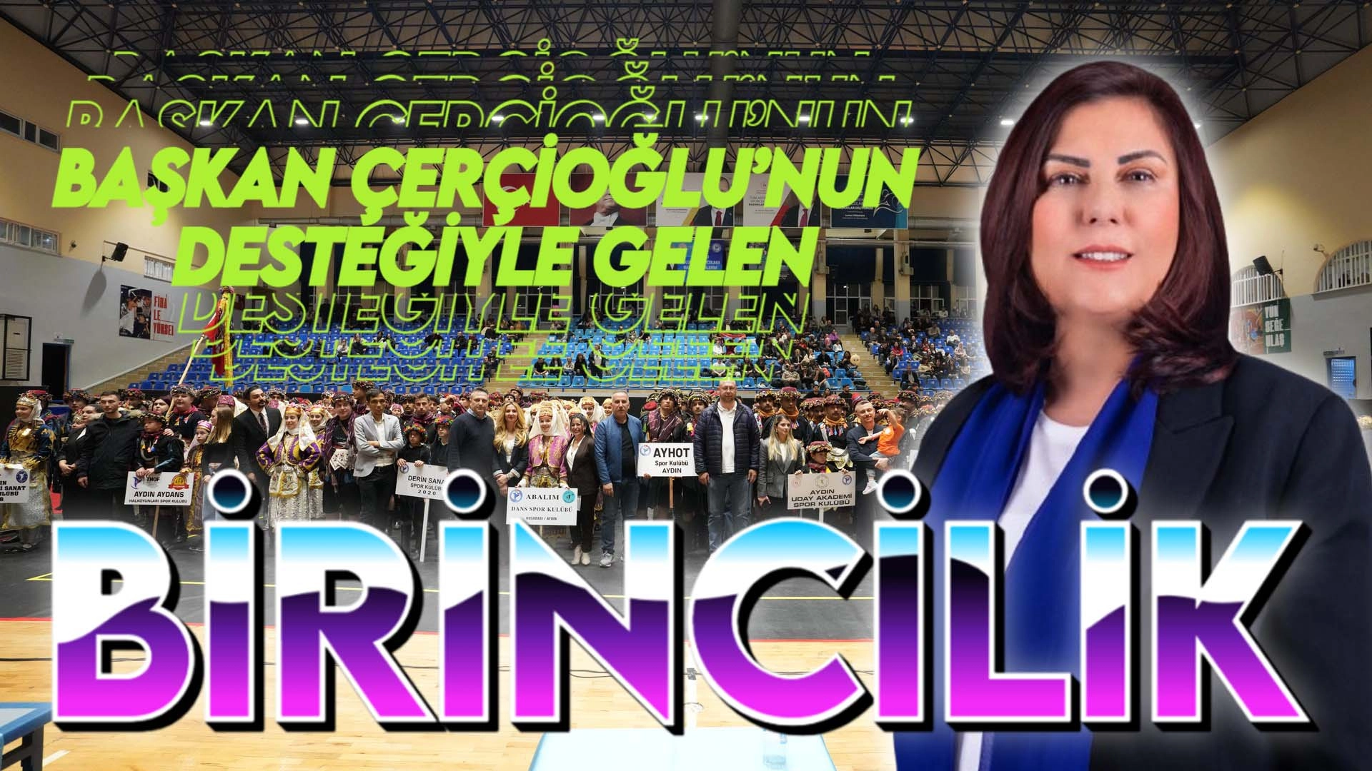 J&uuml;riyi b&uuml;y&uuml;leyen performans: Aydın'dan birincilik!