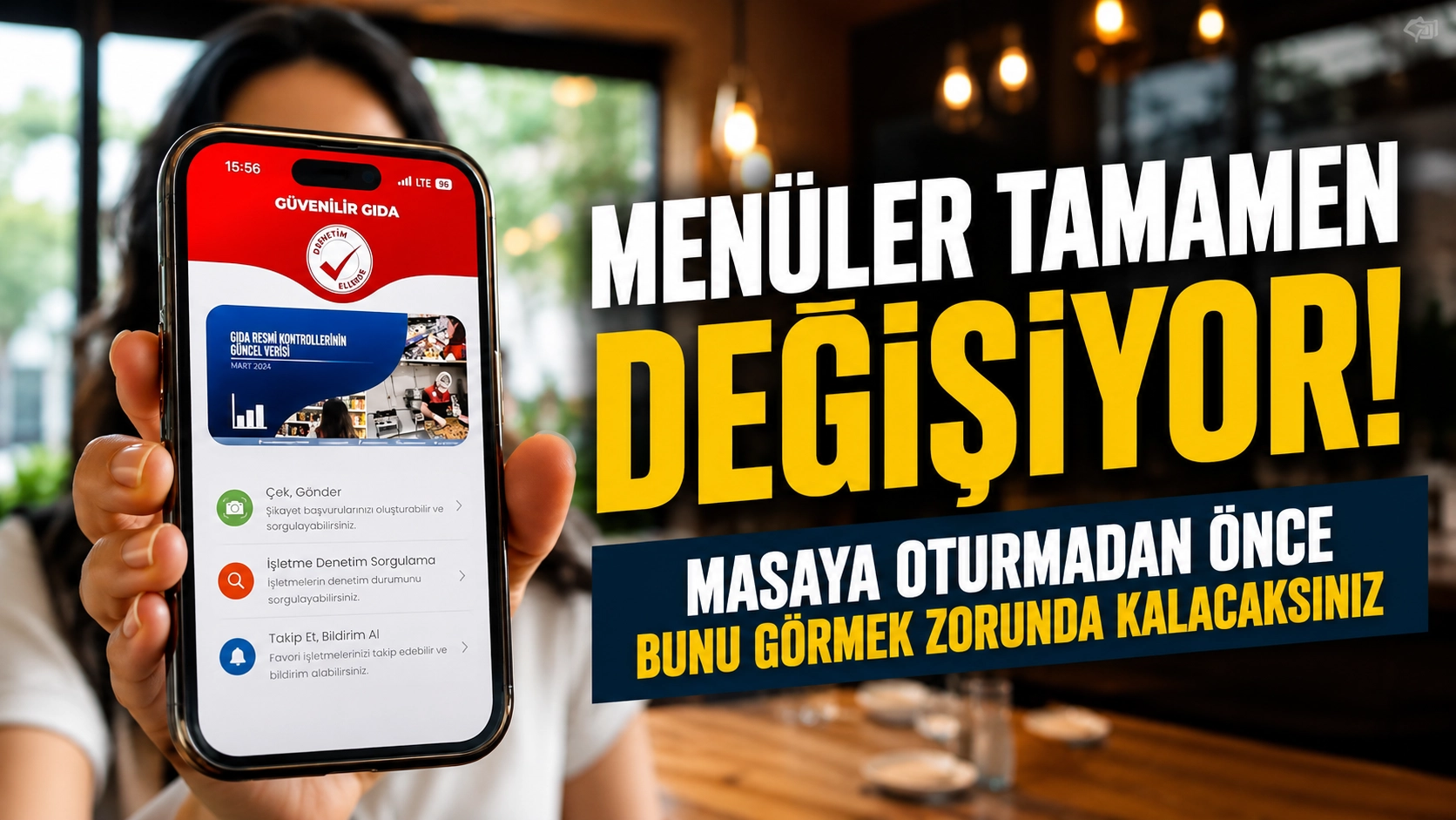 Kafe ve restoranlarda dikkat &ccedil;eken karar! Artık gizli kalmayacak
