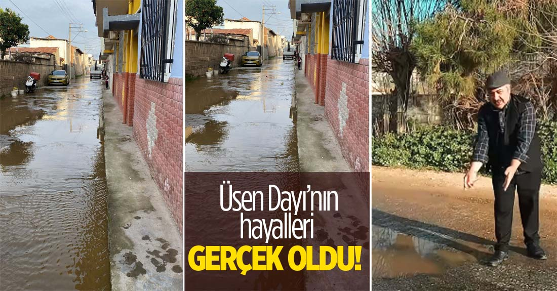 Kanalizasyon patladı Ovaeymir pis sular altında kaldı
