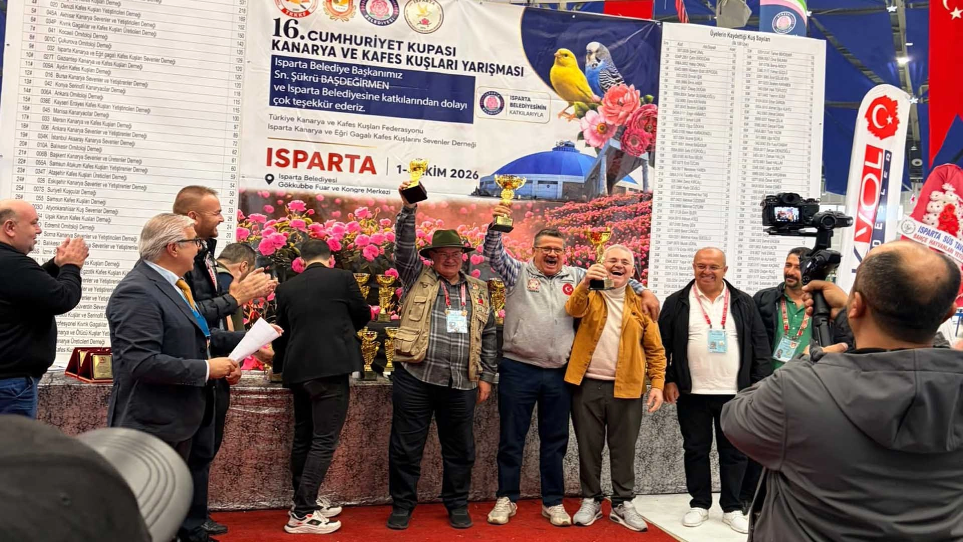 Karşıyaka'dan Isparta'da gururlandıran başarı