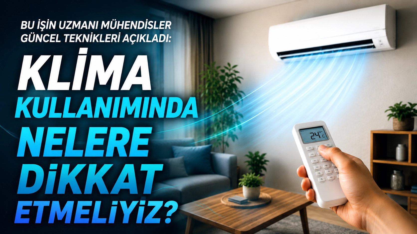 Klima kullanımında nelere dikkat etmeliyiz?