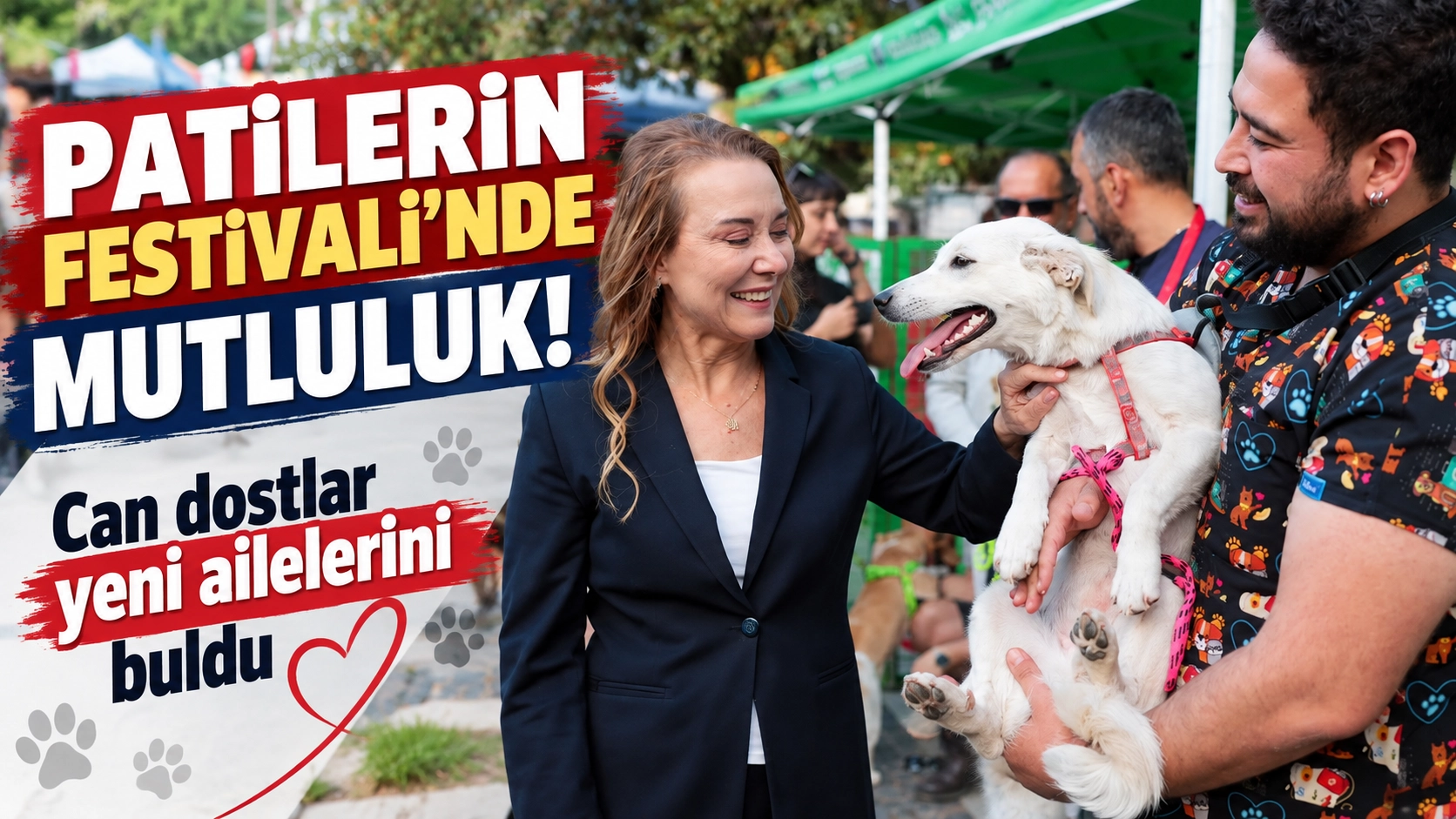 Konak&rsquo;ta sevindiren tablo! 13 can dost yeni yuvasına kavuştu