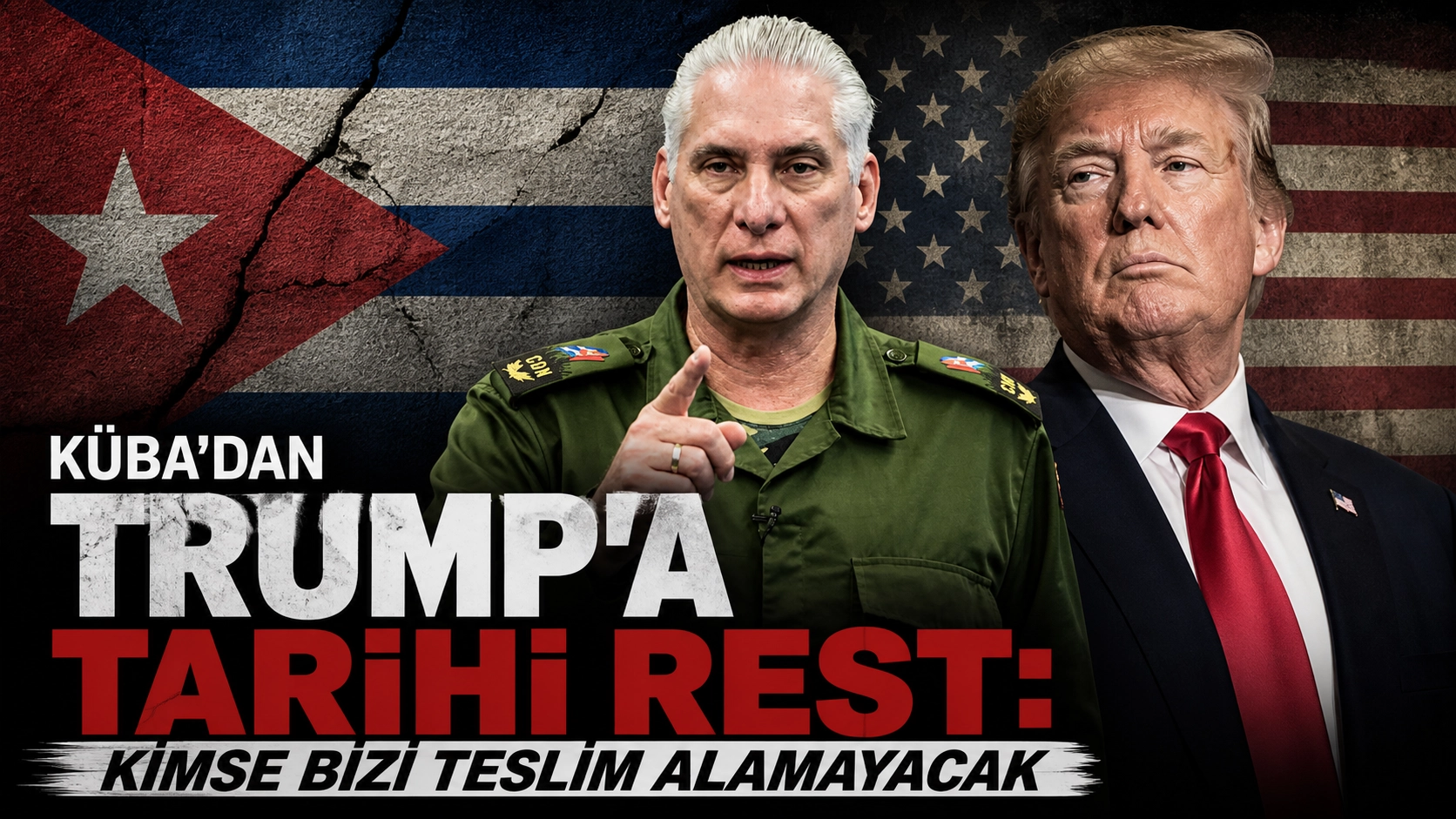 K&uuml;ba&rsquo;dan sert tepki Gerilim y&uuml;kseliyor