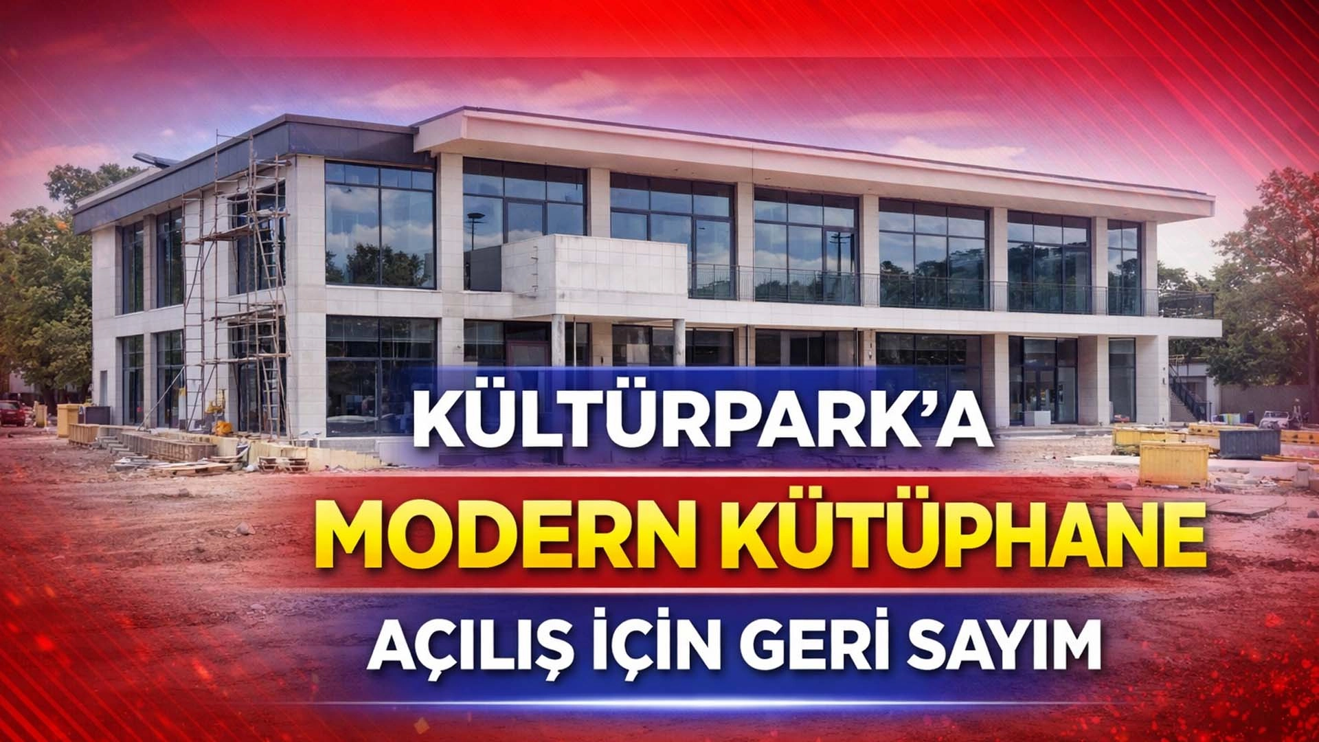 K&uuml;lt&uuml;rpark&rsquo;a Modern K&uuml;t&uuml;phane: A&ccedil;ılış İ&ccedil;in Geri Sayım