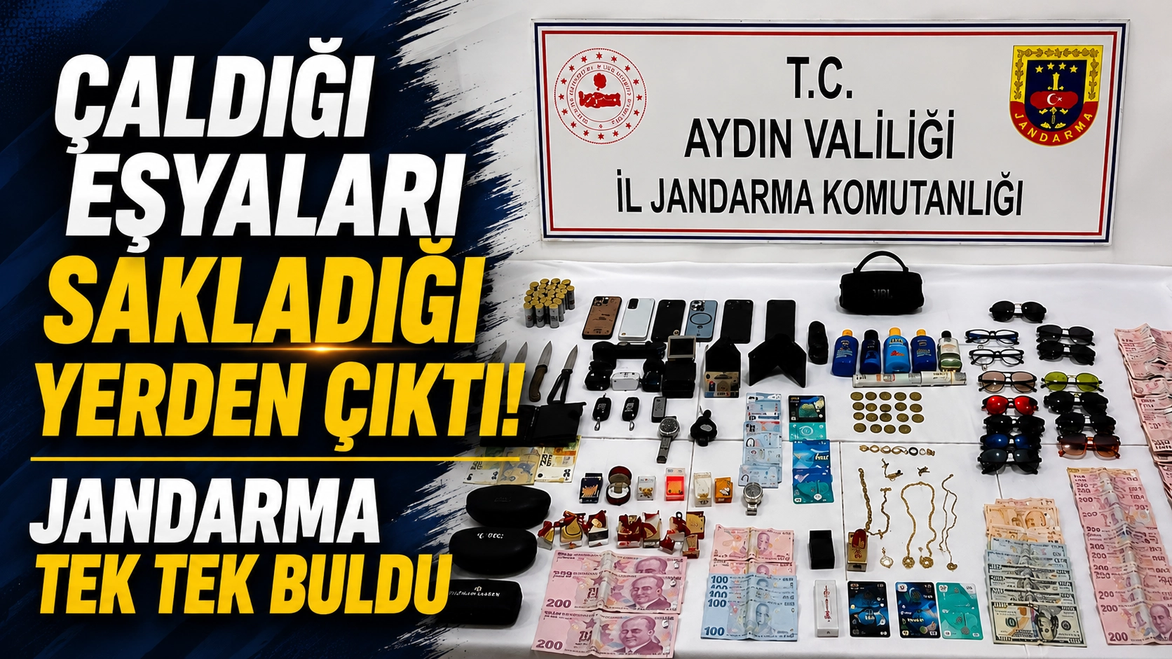 Kuşadası'nda Seri Plaj Hırsızı Yakalandı!