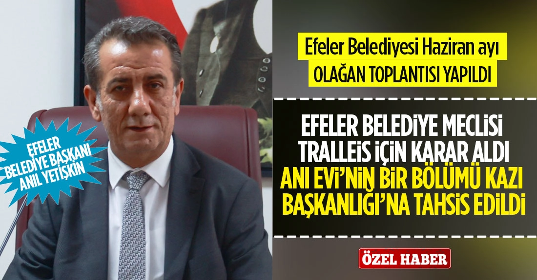 Kuvayı milliye anı evi’nin bir bölümü tralleis kazı başkanlığı’na tahsis edildi