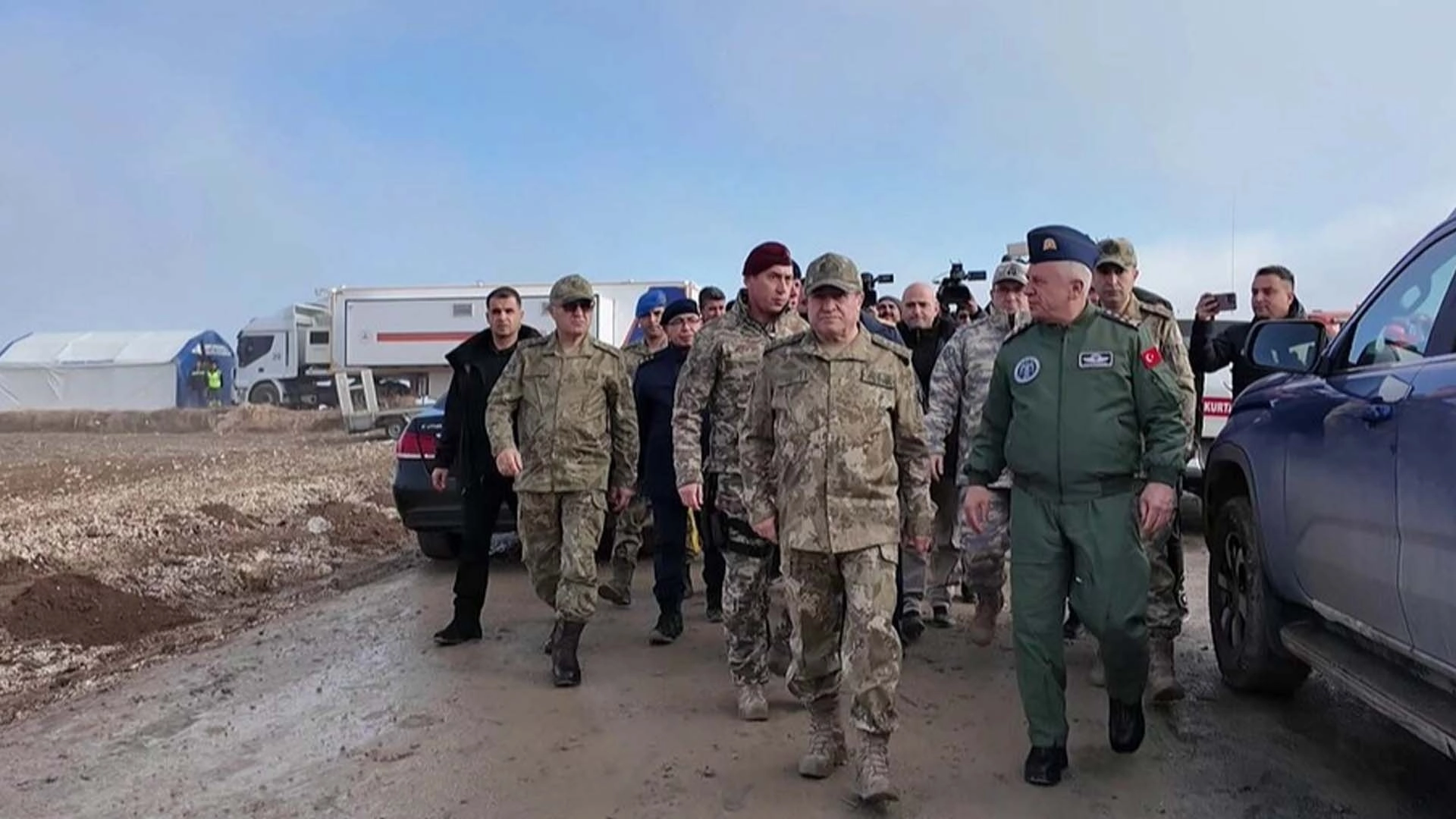 Libya askeri heyeti Ankara'da