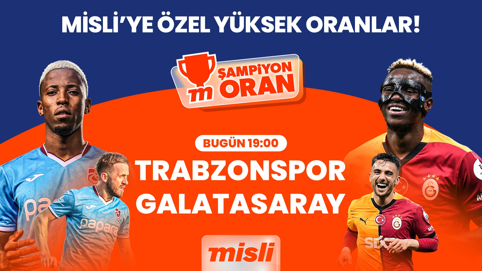 Lider Galatasaray şampiyonluk yolunda Trabzon deplasmanında