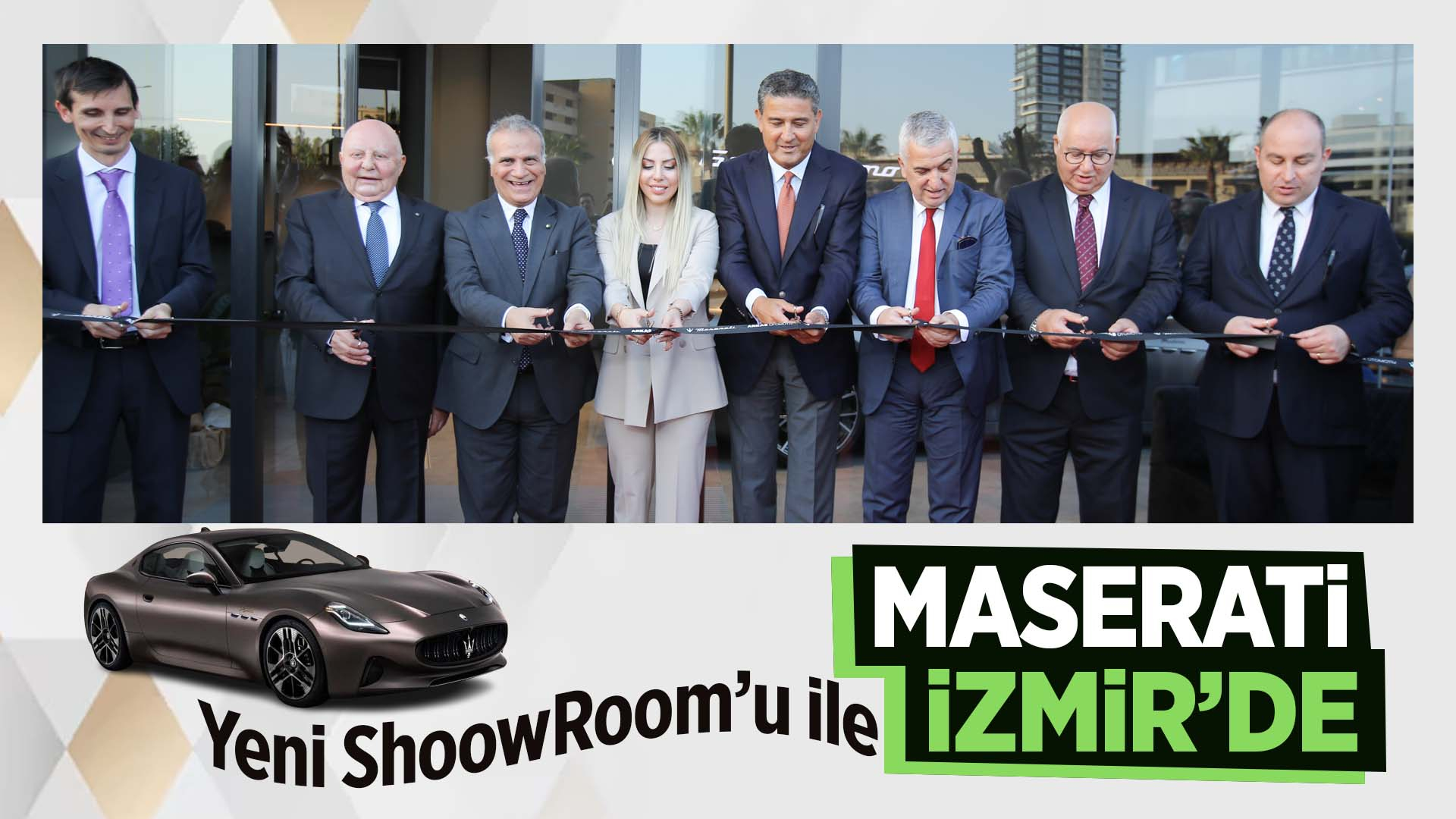 Maserati yeni showroomu ile İzmir’de 