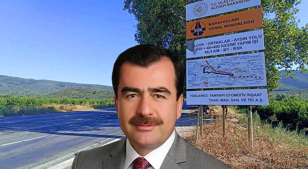 MEHMET ERDEM: ORTAKLAR-SELÇUK YOLUNUN YAPIMI YENİDEN BAŞLADI