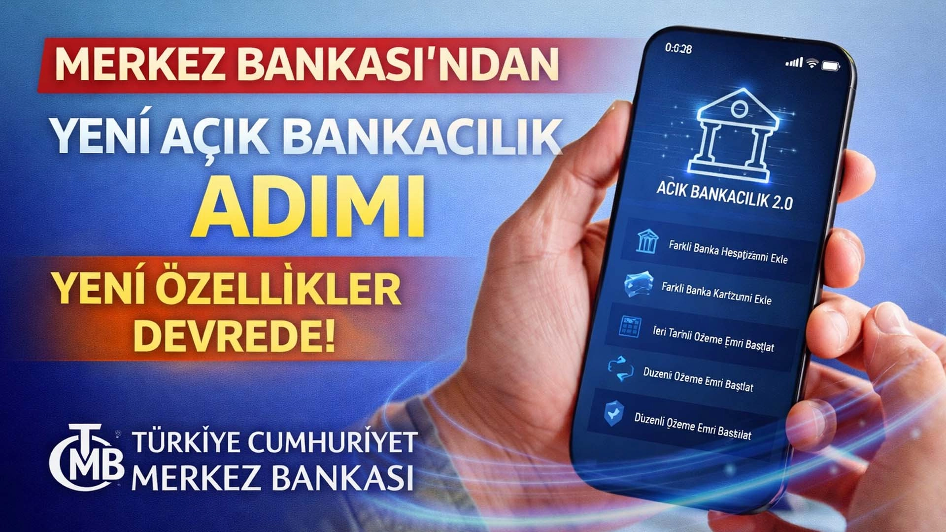 'Merkez'den a&ccedil;ık bankacılıkta yeni adım