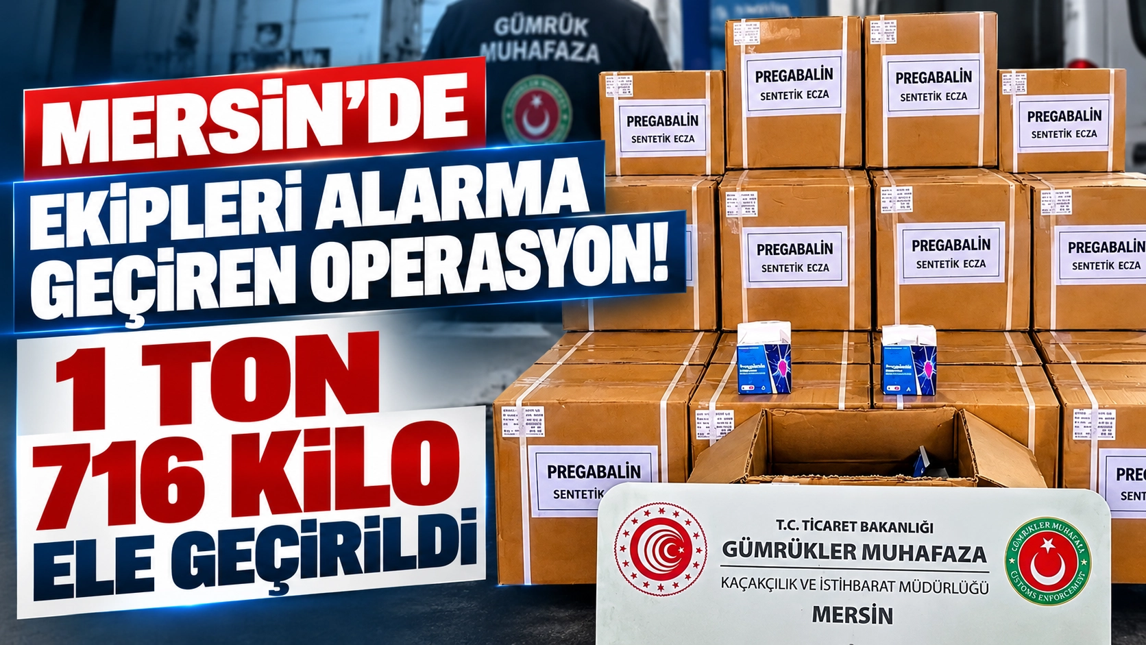 Mersin&rsquo;de peş peşe operasyon! Ele ge&ccedil;irilen miktar şaşırttı