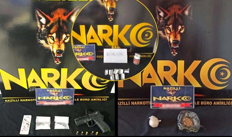 Nazilli’de düzenlenen uyuşturucu operasyonunda 14 kişi yakalandı