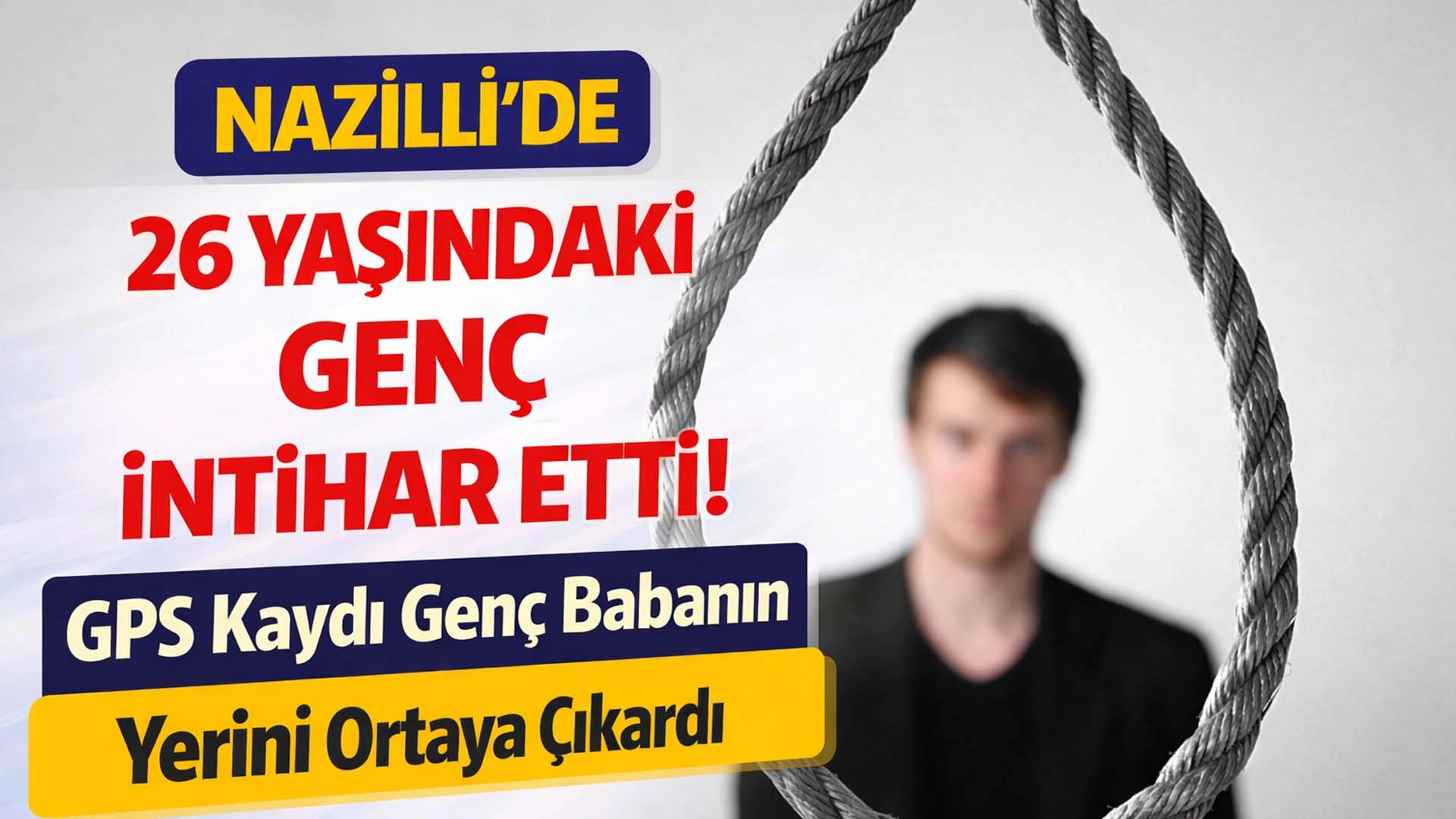 Nazilli&rsquo;de İki &Ccedil;ocuk Babası Gen&ccedil;ten Acı Haber