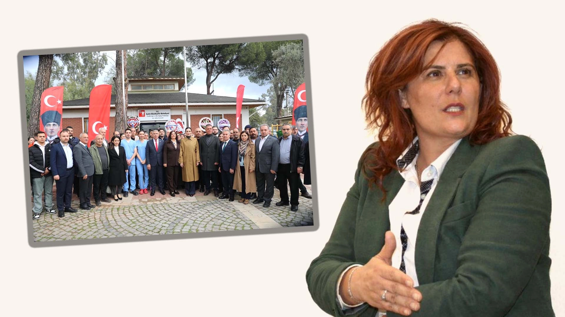 Nazilli&rsquo;de Poliklinik Ziyareti Ama Işık Başkan &Ccedil;er&ccedil;ioğlu&rsquo;nda