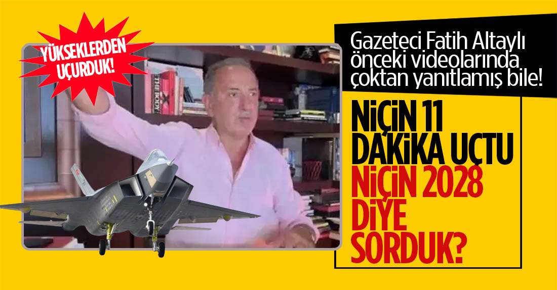 Niçin 11 dakika uçtu, niçin 2028 diye sorduk?