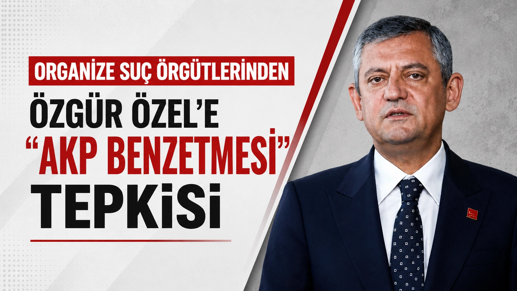 Organize Su&ccedil; &Ouml;rg&uuml;tleri Birliği'nden &Ouml;zg&uuml;r &Ouml;zel&rsquo;e &ldquo;AKP benzetmesi&rdquo; tepkisi